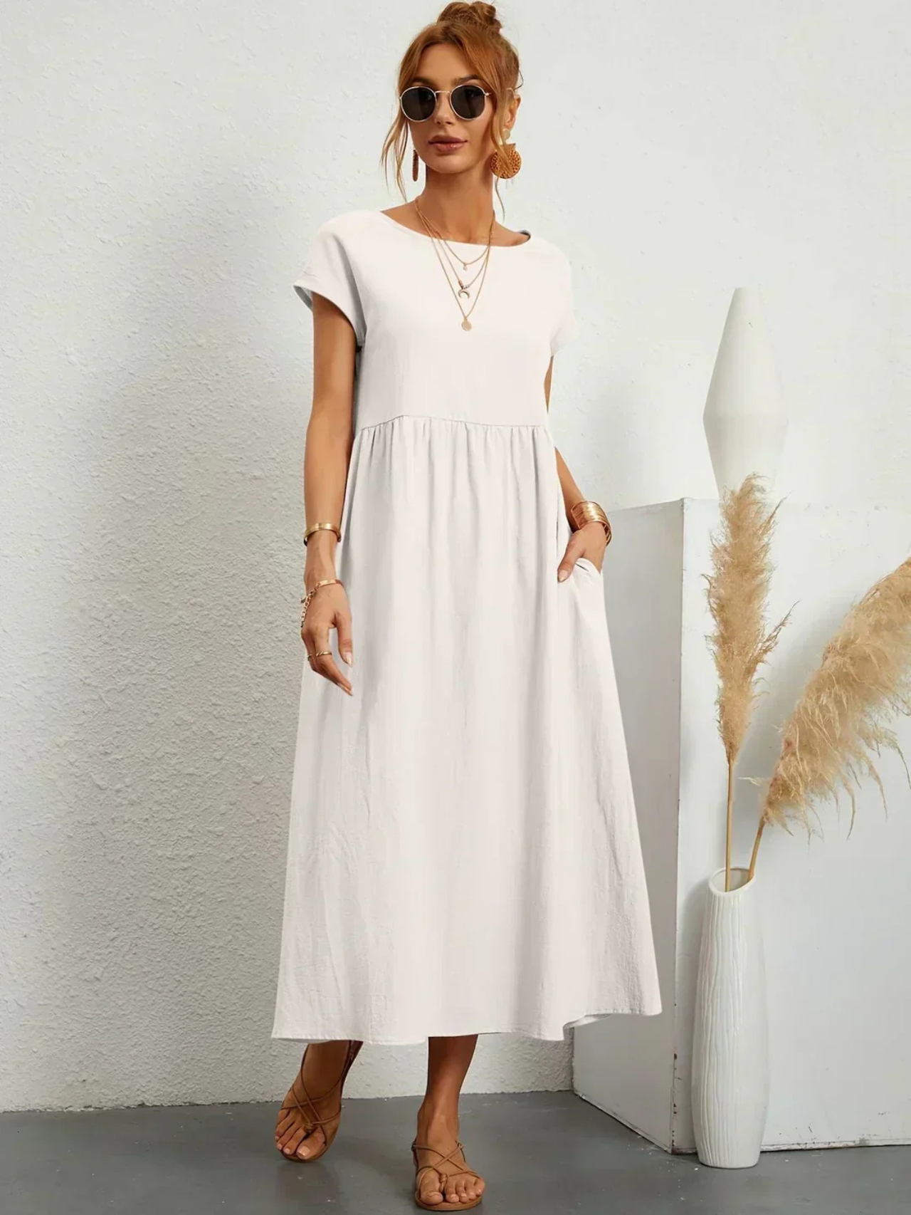 Giselle™ - Casual Pocket Dress