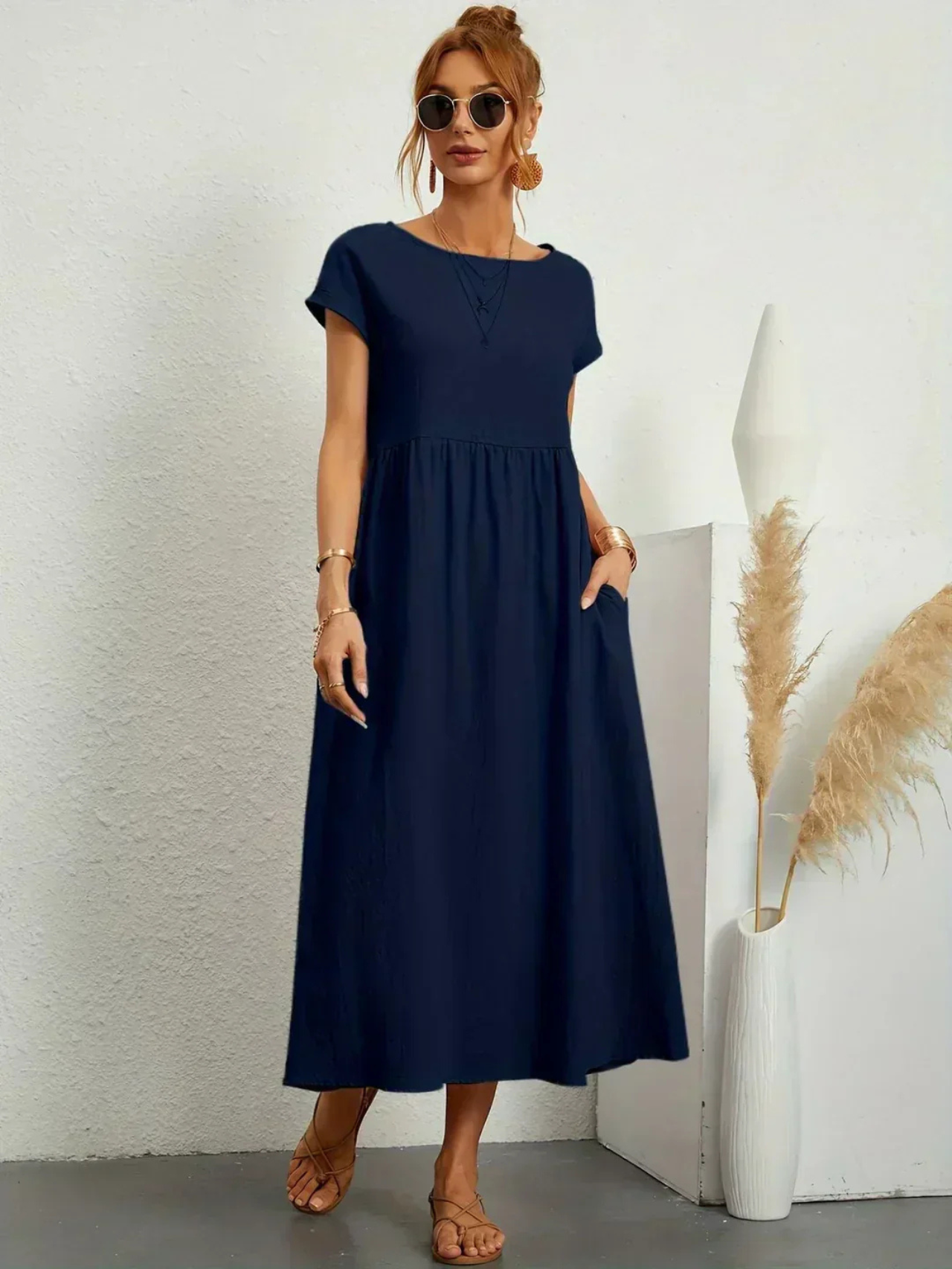 Giselle™ - Casual Pocket Dress