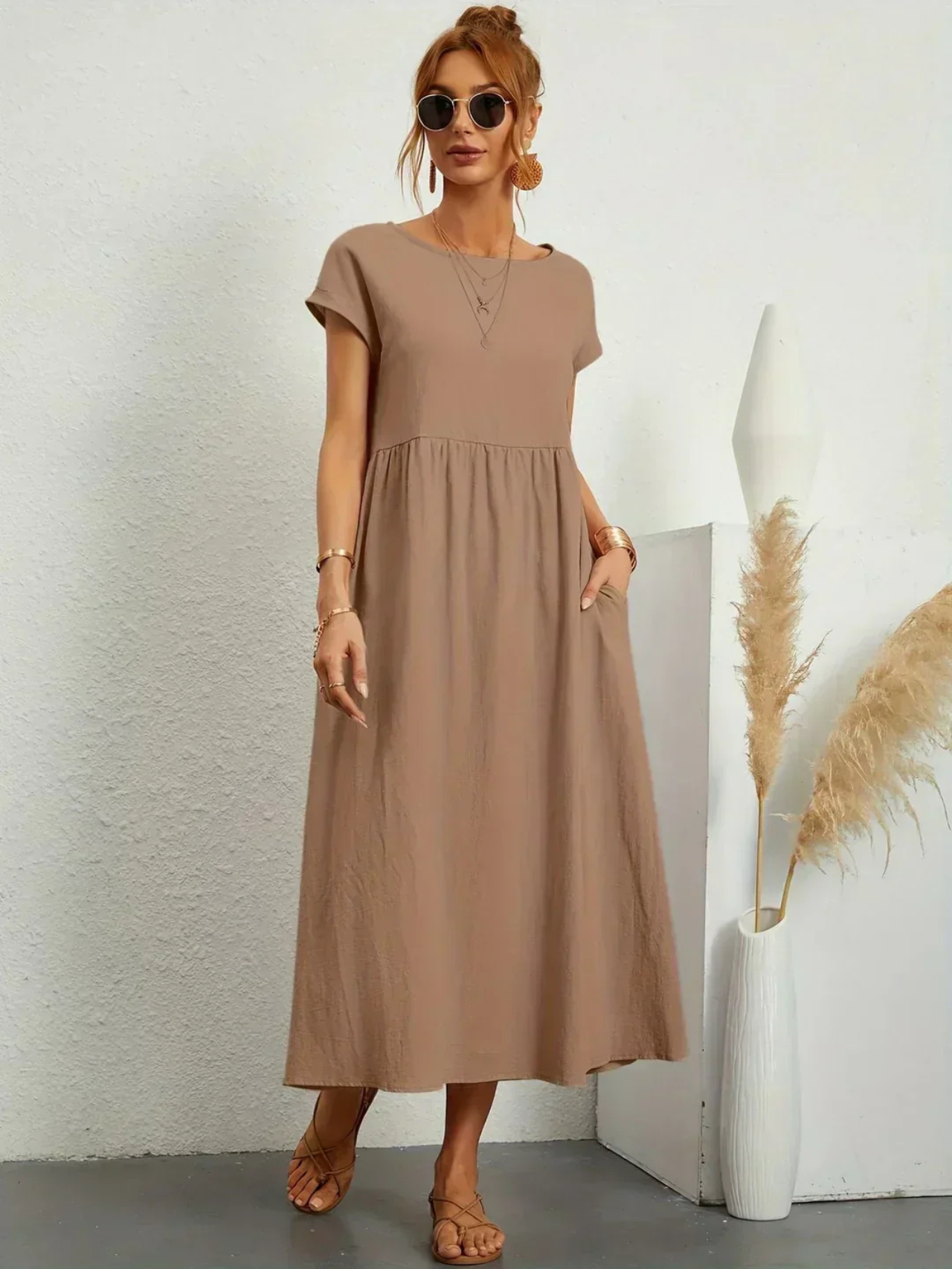 Giselle™ - Casual Pocket Dress