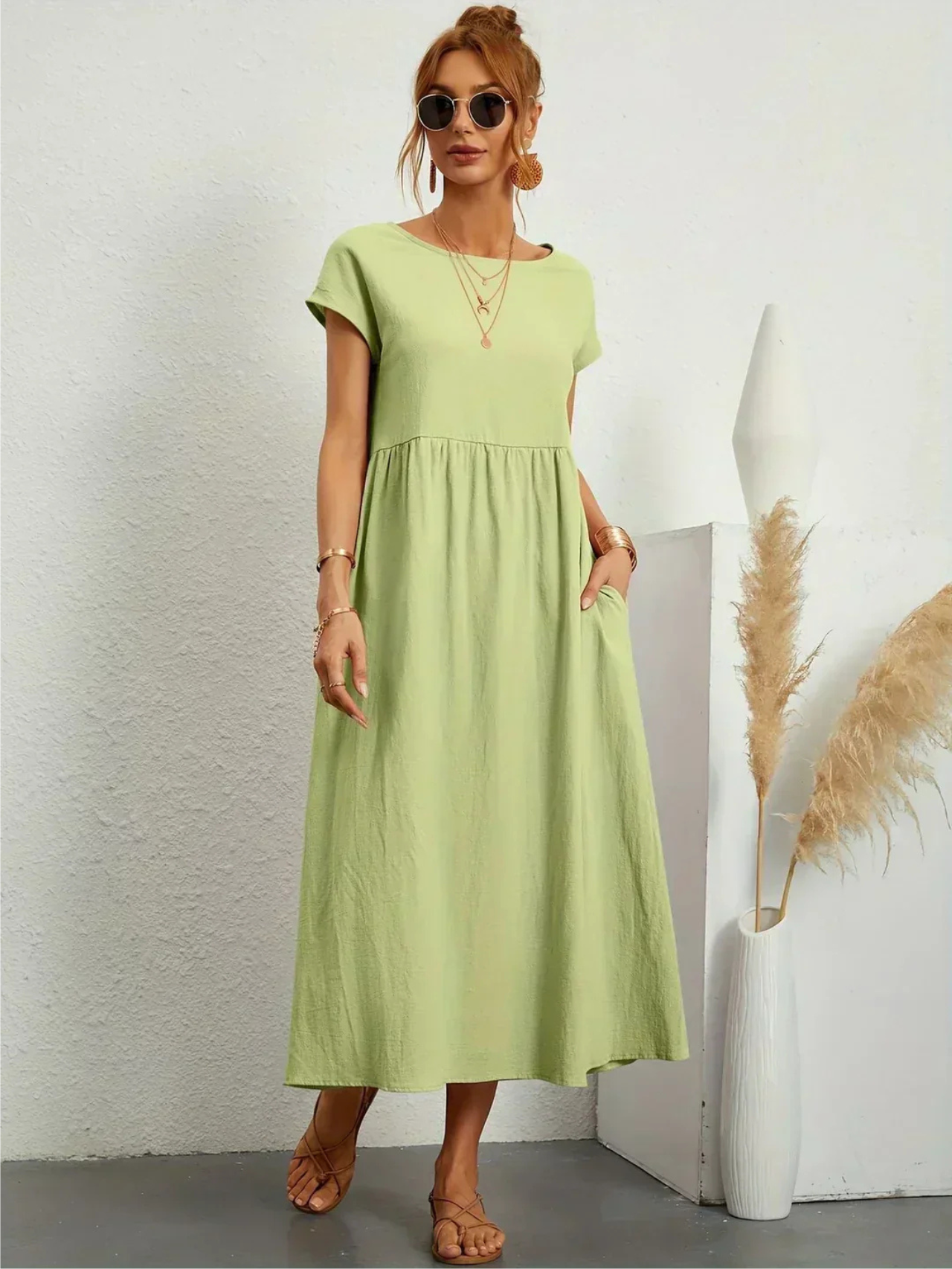 Giselle™ - Casual Pocket Dress