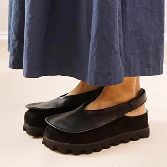 Visionary Leather Slingbacks